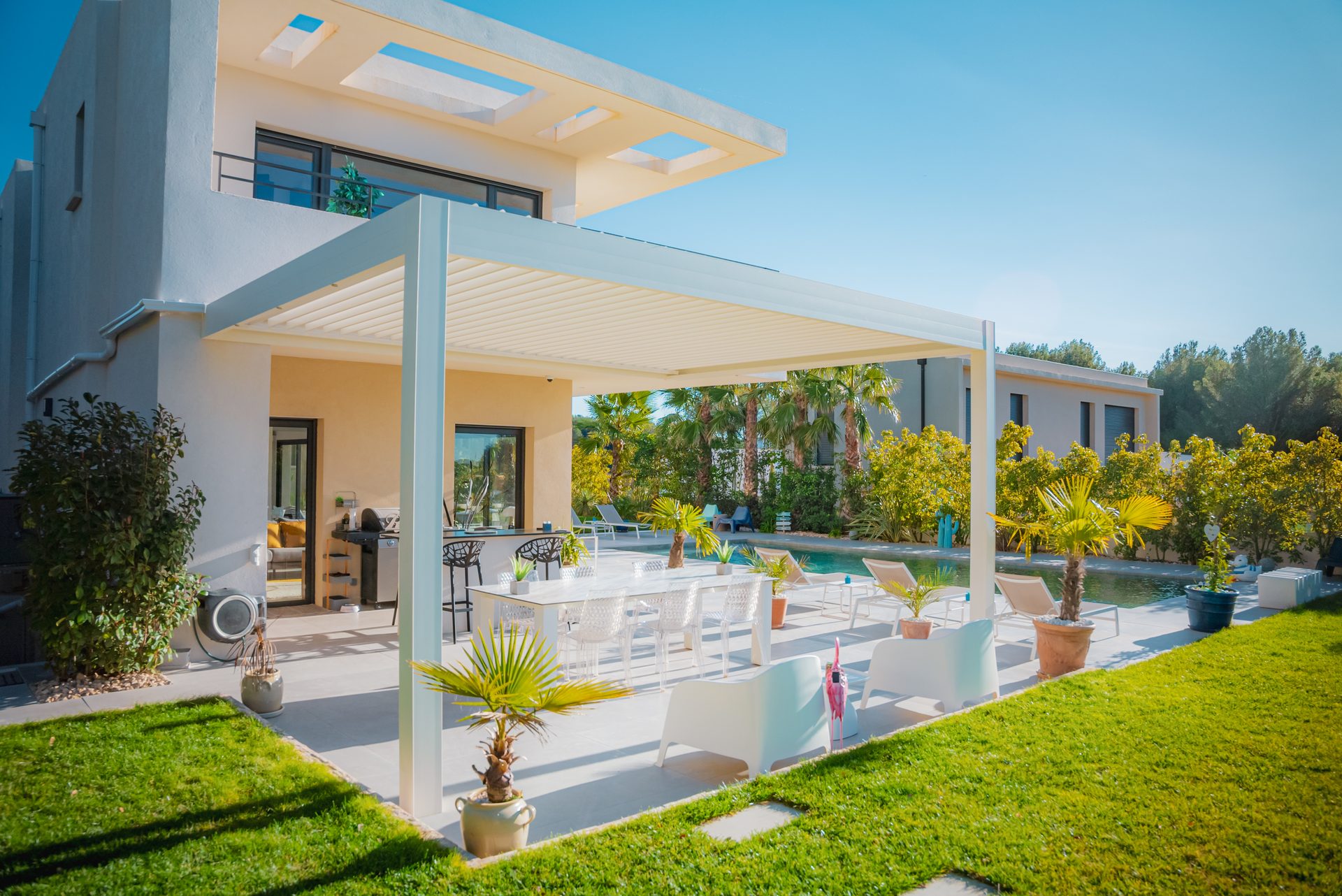Réalisation pergola A.C.H